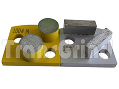 Magnetic diamond grinding tools