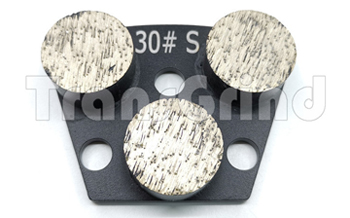 trapezoid metal diamond grinding head