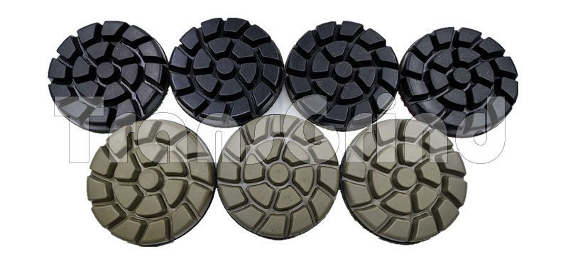 Wet Used Floor Polishing Pads