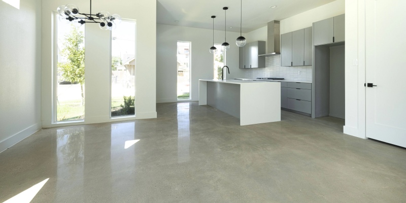 concrete floor polishing