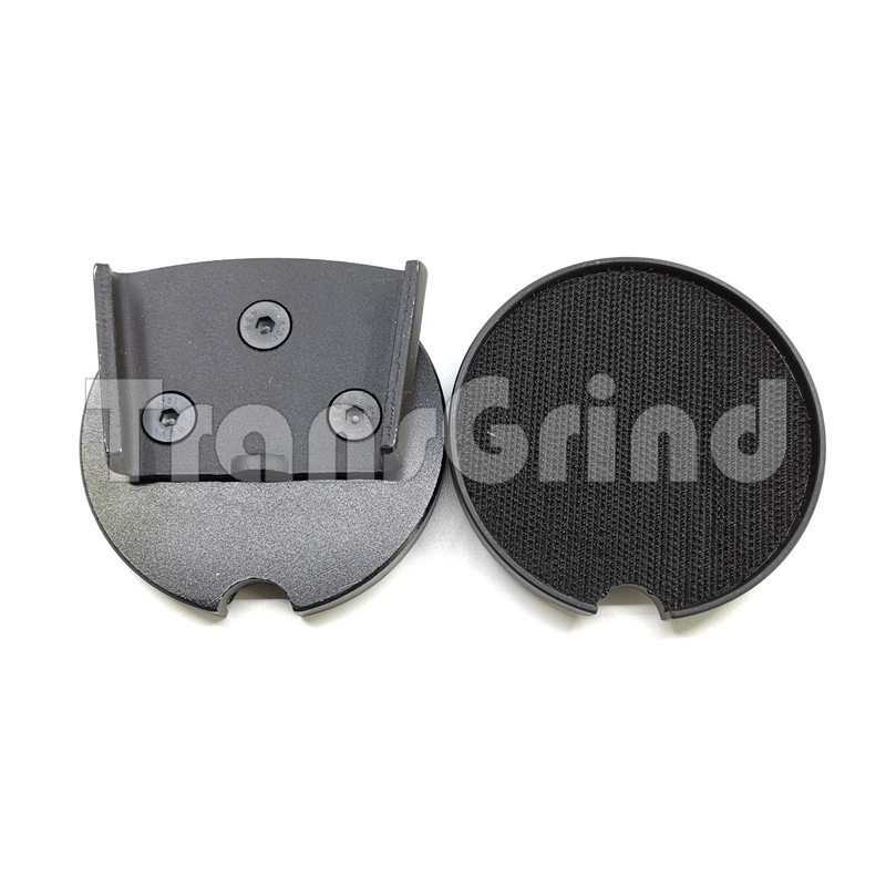 Adapter for easy changing resin polishing pad 4 inch for husqvarna floor grinder 