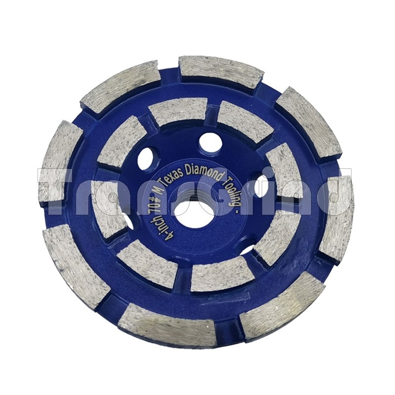 Double Row Grinding Cup Wheel For Concrete