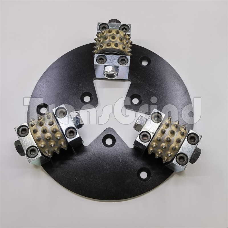 Diamond Tools Bush Hammer Plates For HTC Machine