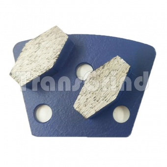 Trapezoid Diamond Concrete Grinding Plate