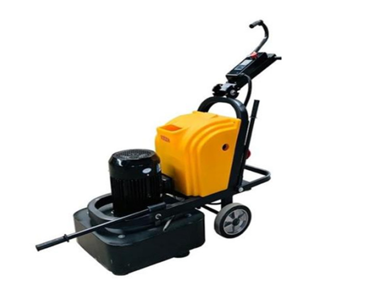 How to use the floor grinder in the floor construction?
