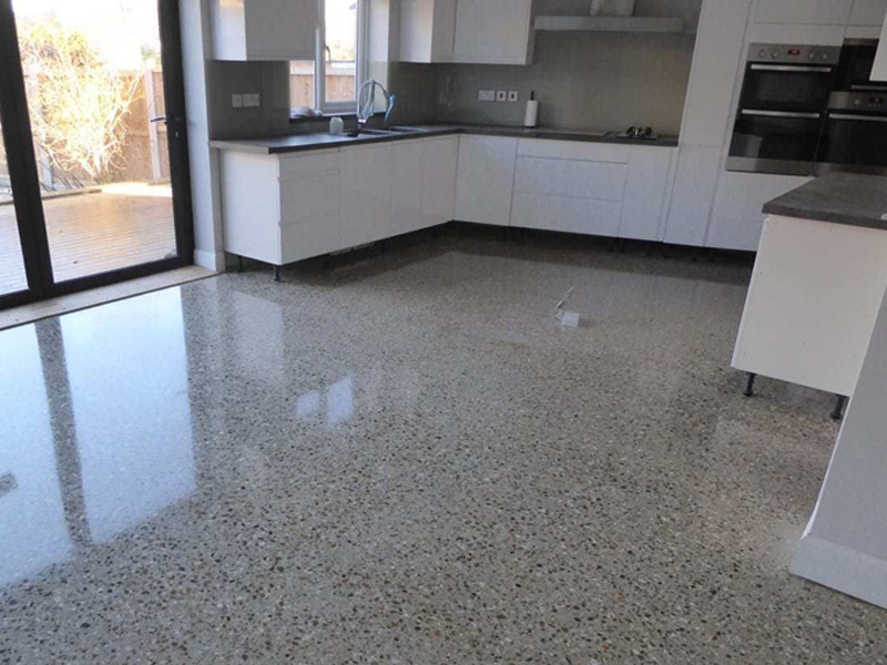 Polished Concrete Makes Good Work Surface