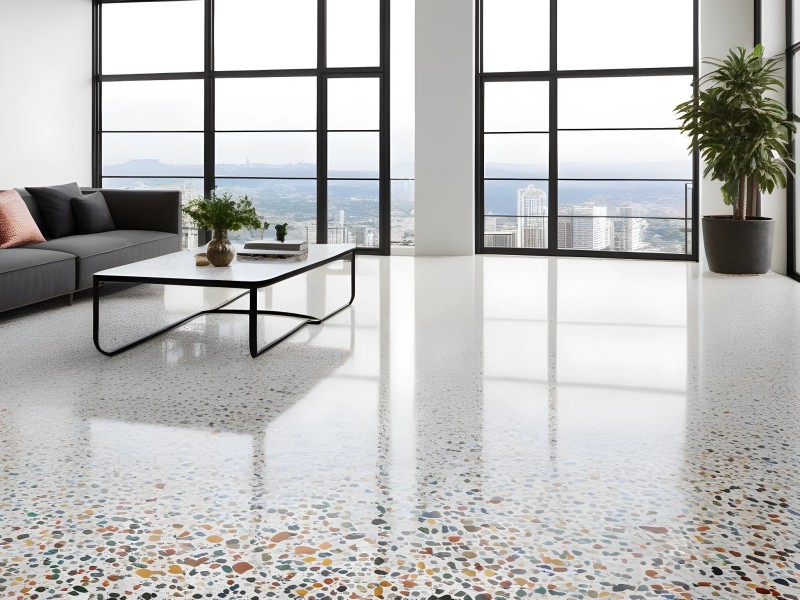 How to Achieve a High Gloss Finish on Your Terrazzo Flooring