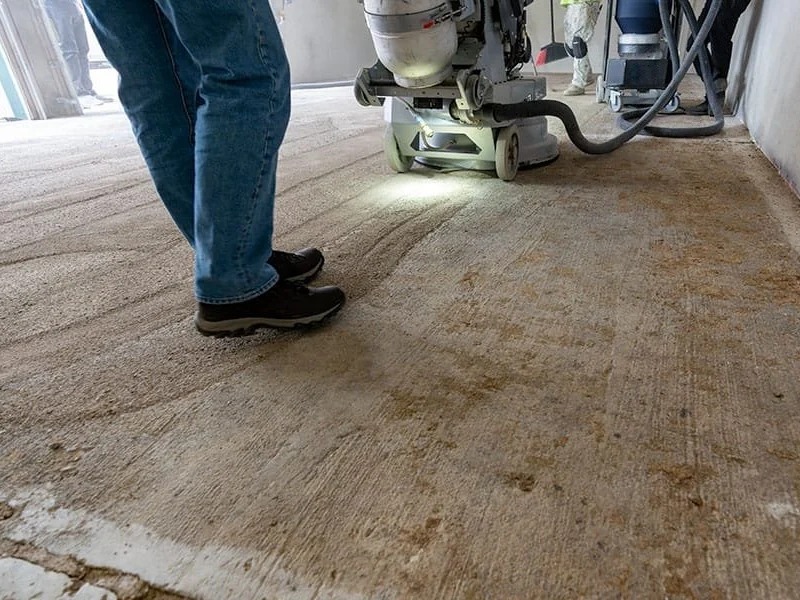 What Grit Should I Start With on Rough Concrete?