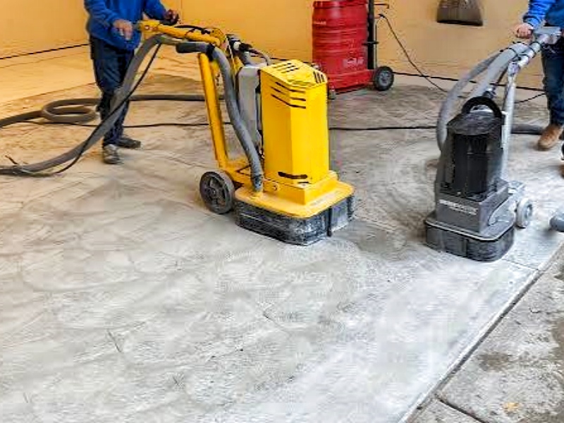Why Are There Burn Marks on Concrete After Grinding?